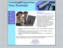 Tablet Screenshot of gregorylane.com